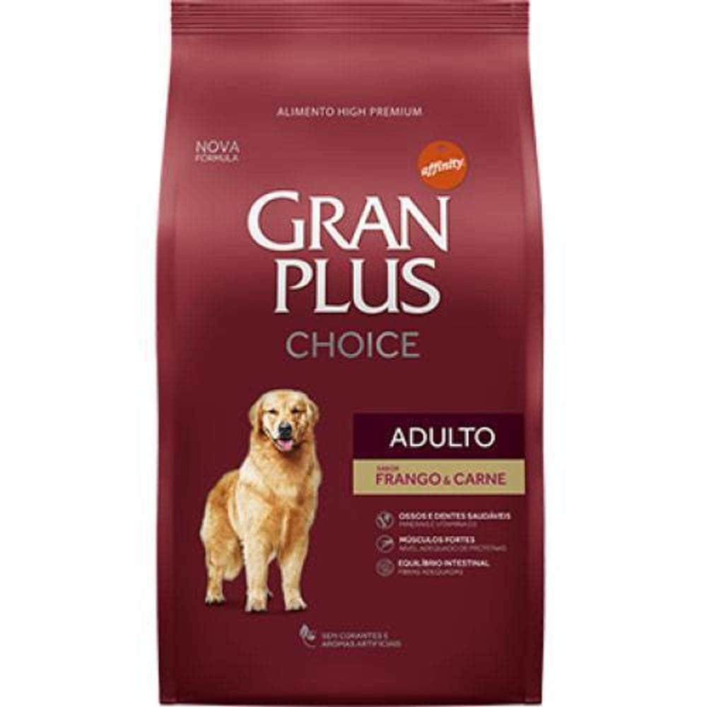 Gran Plus Cães Adultos Choice 10.1 Kg