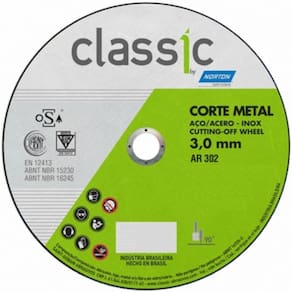 Disco Corte Classic 230X3.0X22.23 Ar302 Norton 66252842712