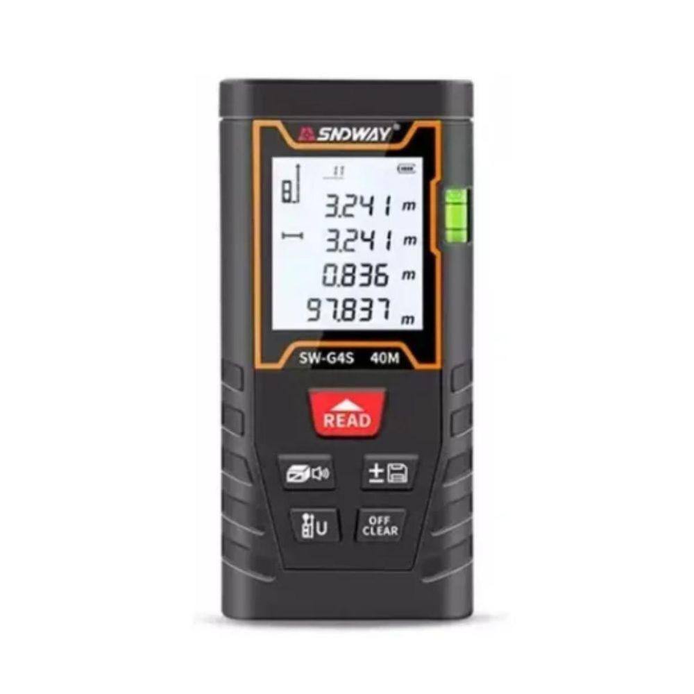 Trena Laser Digital De Alta Precisão Sndway- 40M