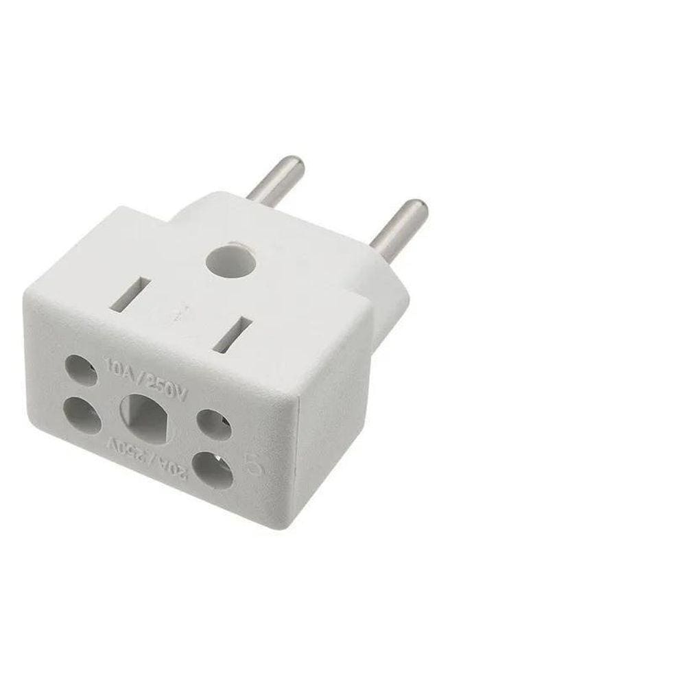 Adaptador De Tomada Universal 10A 20A 110V 220V