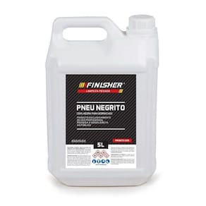 Pneu Negrito Cera Negra Para Borrachas 5L Finisher