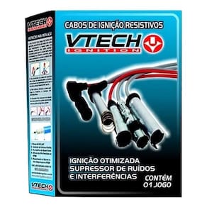 Cabos De Vela Silicone Gol Power G3 G4 1.0 16V 2001