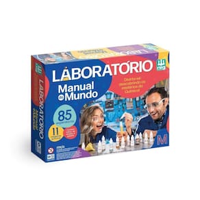 Jogo Laboratório Manual Do Mundo Com 85 Experiências 10A+