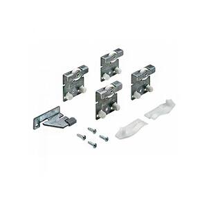 Sistema De Portas De Correr Tl 27 (40 Kg) Hettich 2 Portas