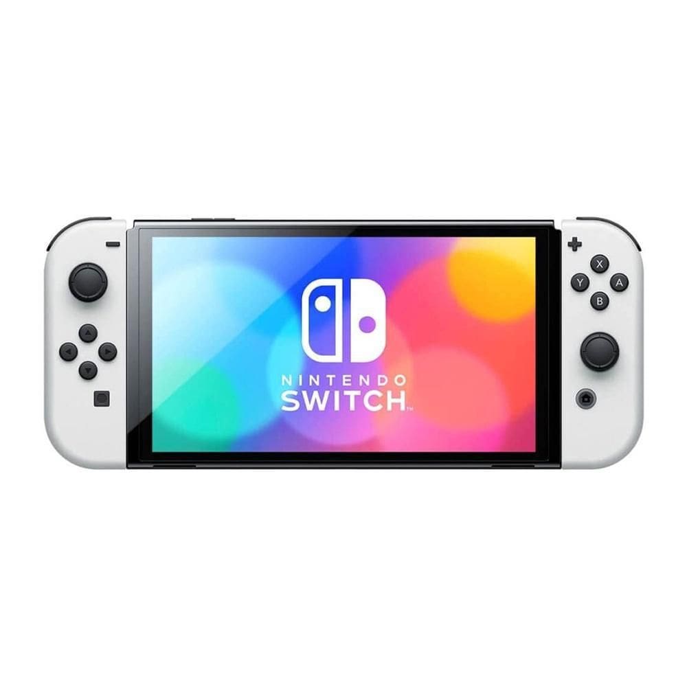 Nintendo Switch max Nintendo Switch NINTENDO SWITCH Console Nintendo Switch Oled Cinza com Jogo | Casas Bahia