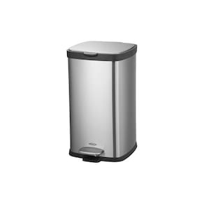 Lixeira Em Aço Inox Com Pedal E Balde Frame 20L Inox Brinox