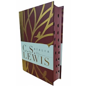 Bíblia C. S. Lewis: NVT Capa Dura com Indice