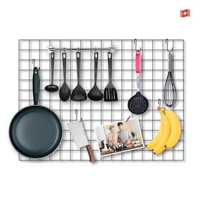 Mural Organizador De Louça Panela Para Parede Cozinha 60X80