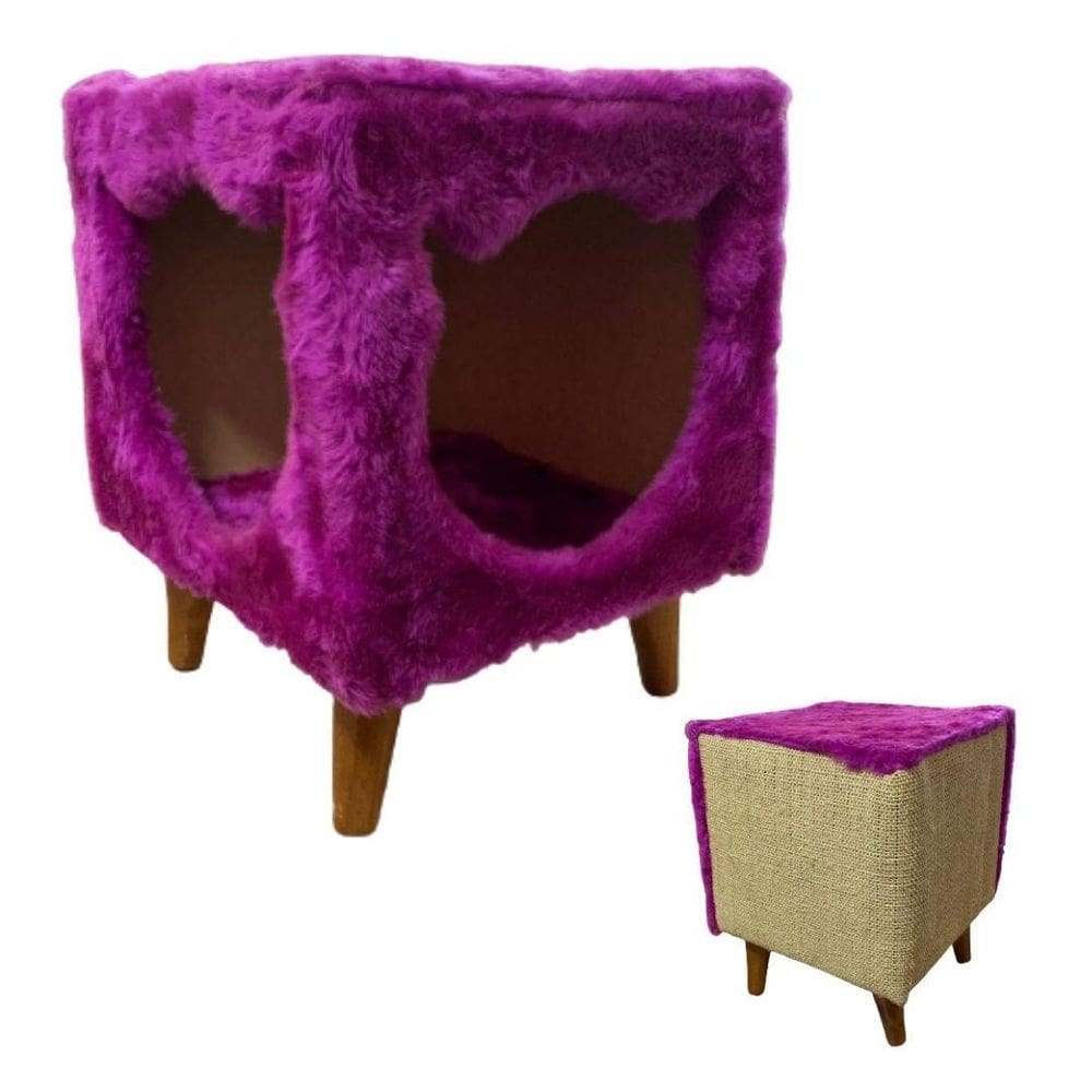 Puf Arranhador Para Gatos.