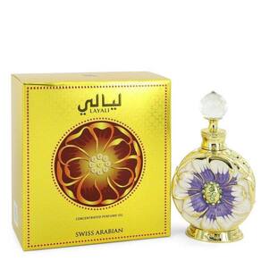 Perfume Feminino Swiss Arabian Layali Swiss Arabian 14 ml Óleo Corporal Perfumado Concentrado