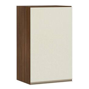 Armário Para Cozinha 40 Cm 1 Porta Dourado Com Kashmir