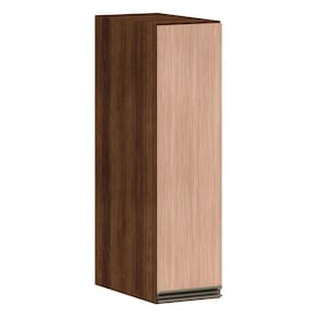 Armário Para Cozinha 20 Cm 1 Porta Dourado Com Cumaru