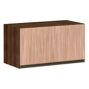 Armário Para Cozinha 70 Cm 1 Porta Dourado Com Cumaru