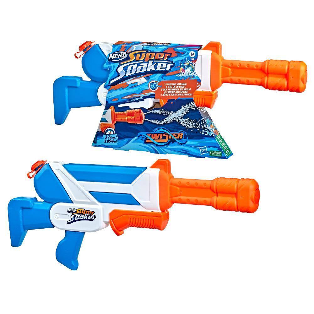 Lançador De Agua Nerf Super Soaker Twister - Hasbro F3884 na