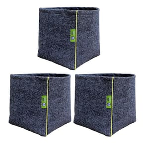 3 X Weedpot Pro Vaso Feltro Estruturado 11 L - Weedstock