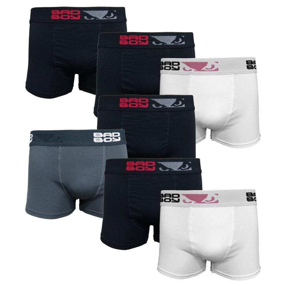 Kit c/7 Cuecas Boxer Bad Boy Cotton - 7605
