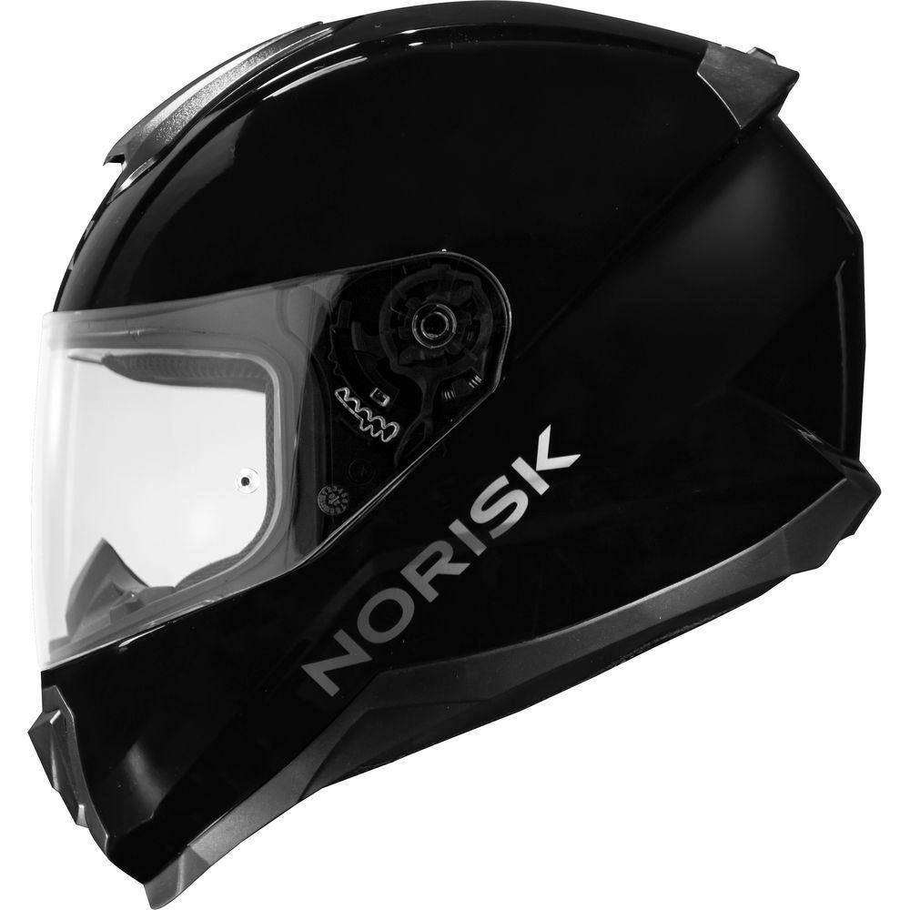 Capacete Norisk Razor Monocolor Preto + Viseira | Casas Bahia