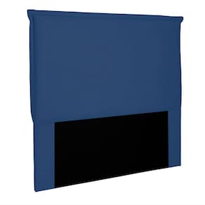 Cabeceira Queen Size 1,60m Trento Suede Azul Marinho