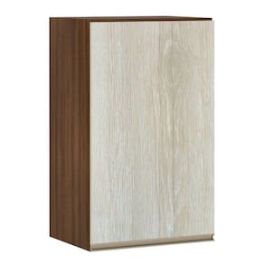 Armário Para Cozinha 40 Cm 1 Porta Dourado Com Crema
