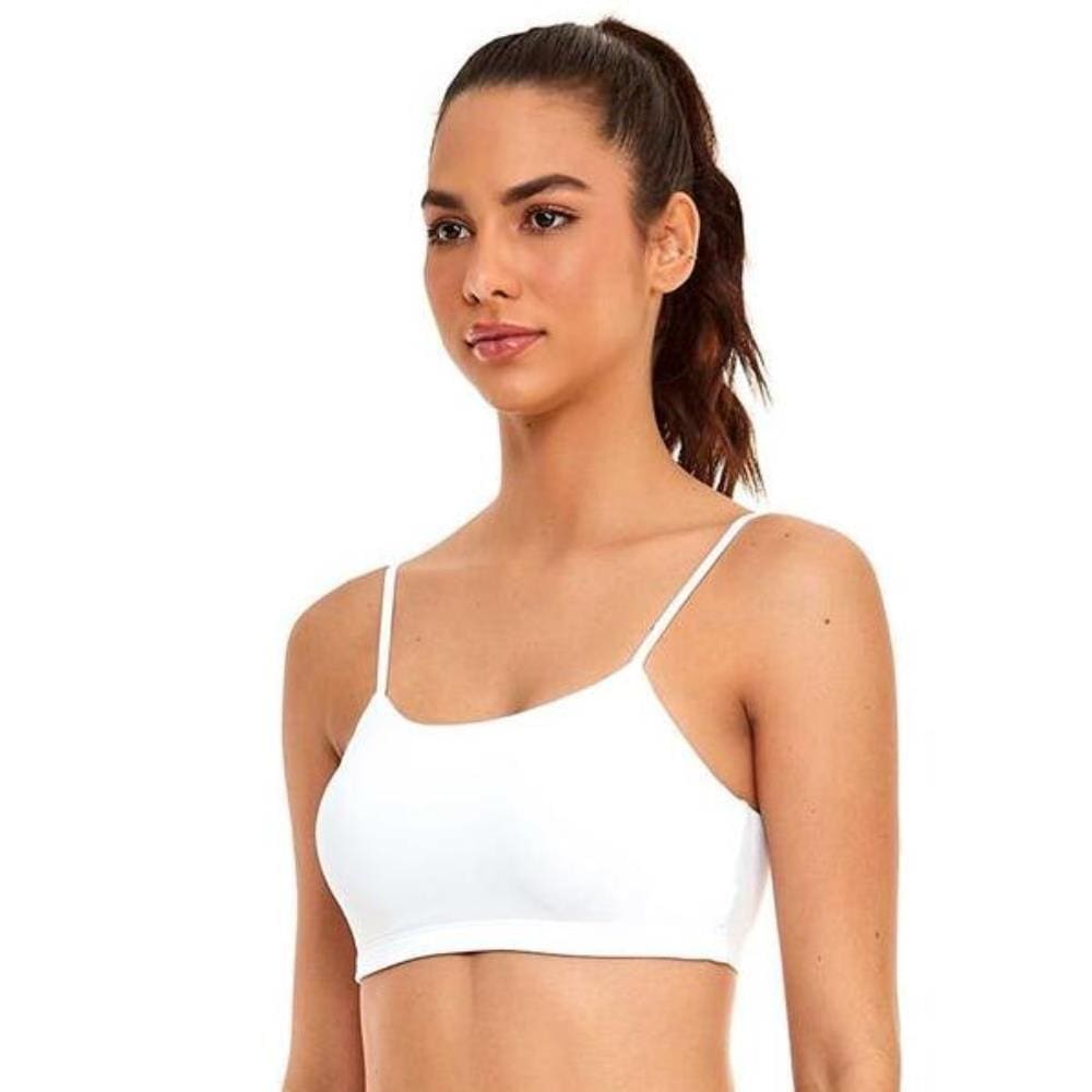 Top Alto Giro Feminino Fluxy Costa Vazada Conforto