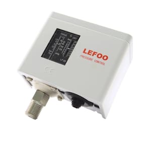 Pressostato Lefoo Lf55 Refrigeração Ar Água Óleo 0,5 A 3 Bar