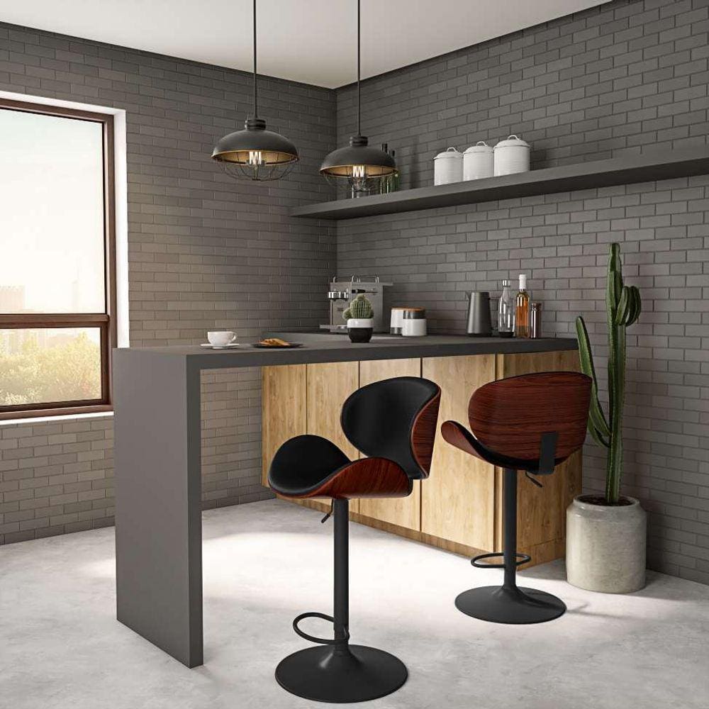 banqueta giratória araxá preta