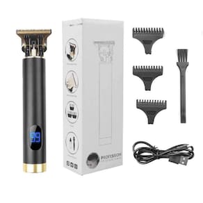 Maquina Acabamento Cabelo Barbeiro Profissional Bateria