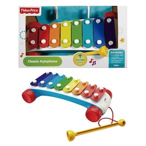Brinquedo Infantil Xilofone Colorido Fisher Price - Mattel - CMY09
