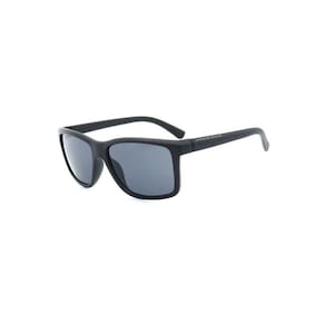 Óculos De Sol Prorider Preto Fosco Com Lente Fumê - 2821-2