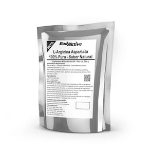 L-Arginina Aspartato 100% Pura 500 G Refil Bodyactive
