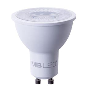 Kit12 Lampada Led 6W Dicroica Mr16 3000K Branco Quente Lup06