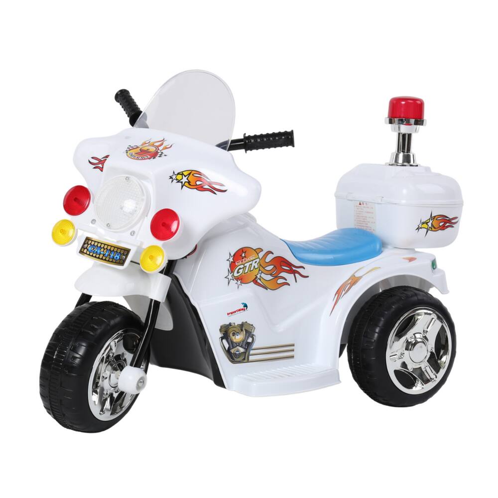 Moto Elétrica Infantil Bandeirante Gatinha Branca e Rosa 6V - Carrefour -  Carrefour