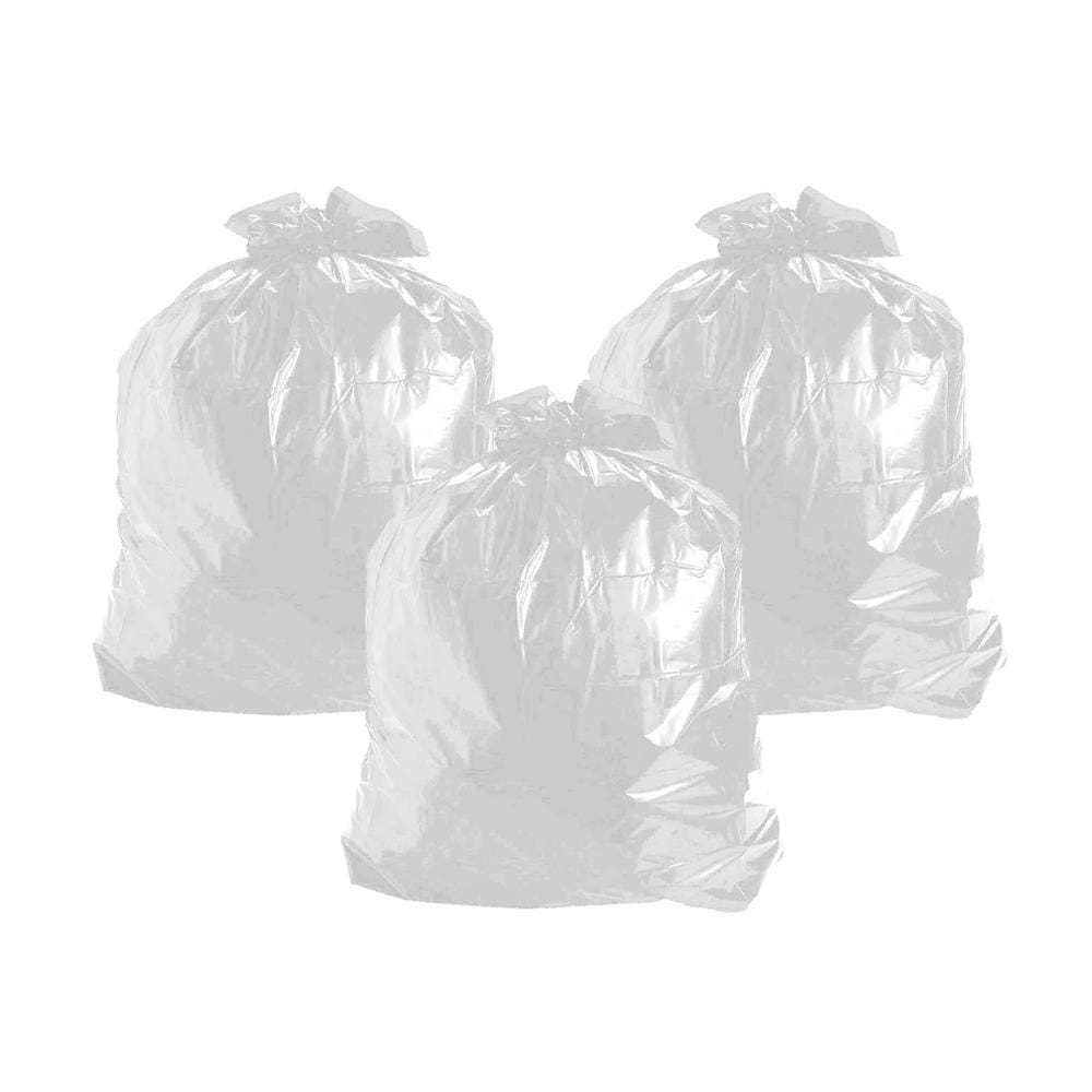 Saco De Lixo Branco 40L Pacote Com 100 Kit 3