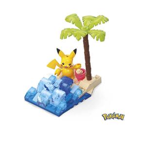 Brinquedo Mega Construx Pokemon + Pokebola - Mattel FPM00