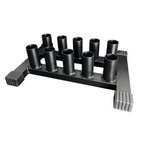 Fogueteiro Suporte 10 Barras Olímpica Horizontal Iron Force