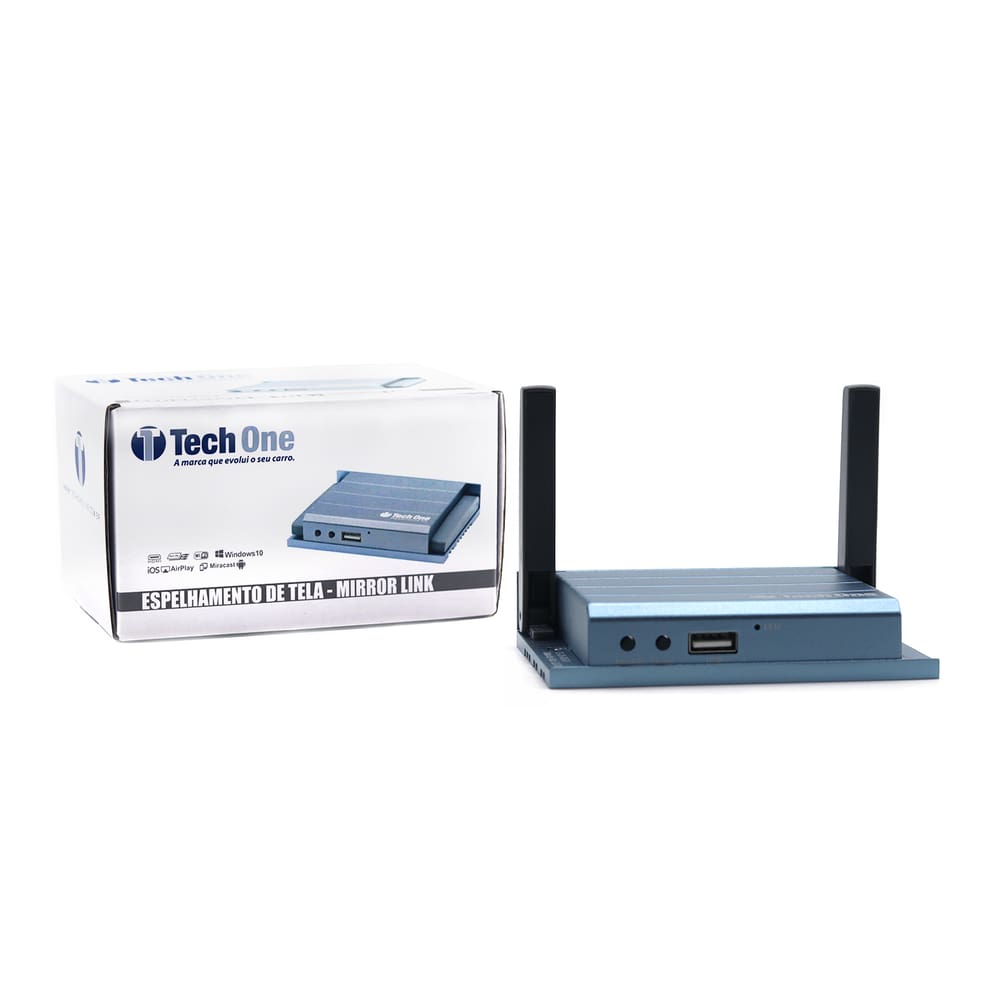 Espelhamento de Tela Mirror Link Tech One