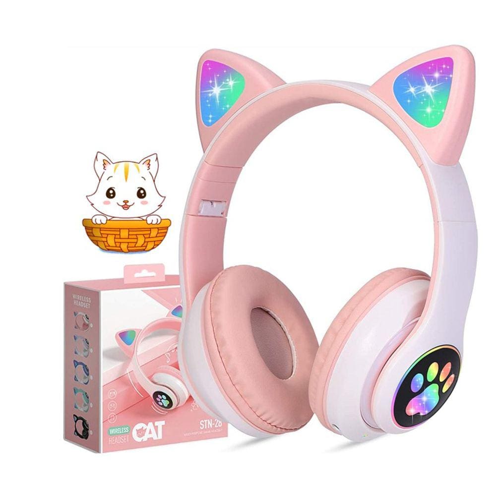 Fone De Ouvido Orelha De Gato Peludo - Earmuff