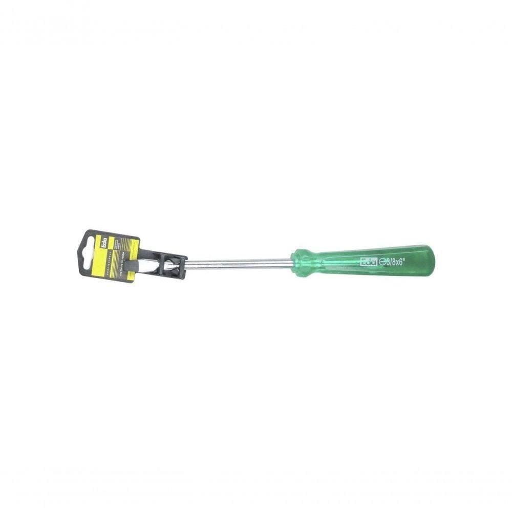 Chave Fenda P.magn Acetato Verde E 3/8equot;x 6equot;