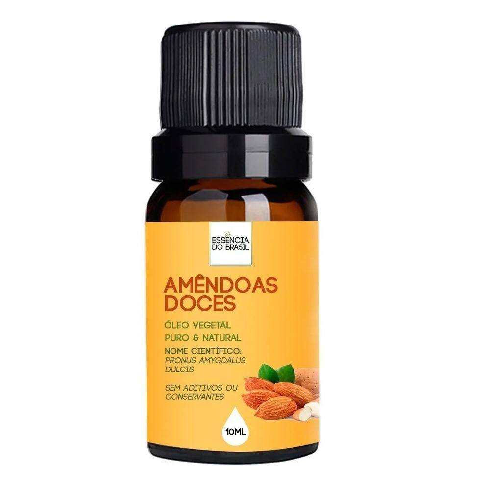 Óleo Vegetal de Amêndoas Doces - 10ml Puro e Natural