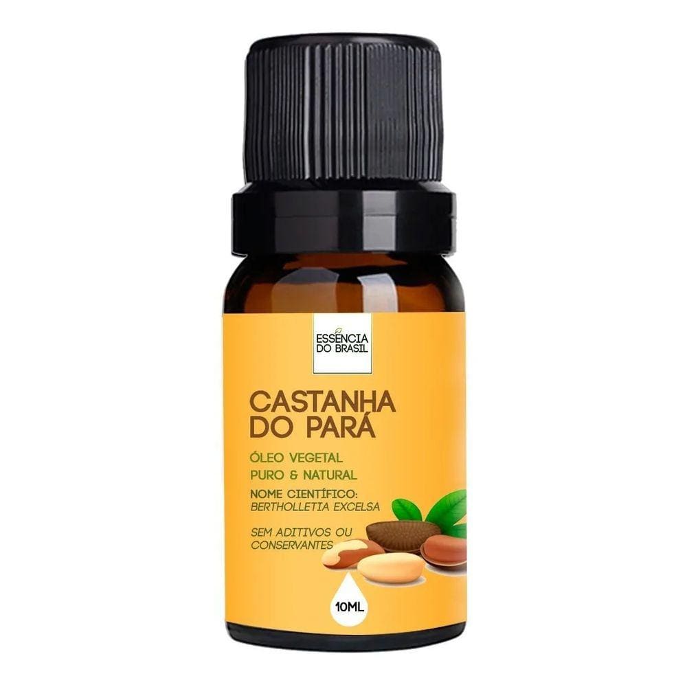 Óleo Vegetal de Castanha do Pará - 10ml Puro e Natural
