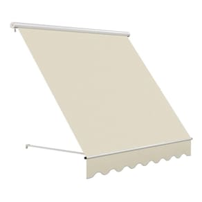 Toldo Retrátil Manual Aluminio E Poliéster Bege 3x2,5m