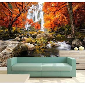 Painel Fotográfico Cachoeira 3D 3,75M² na 088