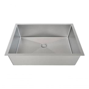 Cuba De Inox 35Cm Para Pia De Cozinha Varandaa C/ Válvula