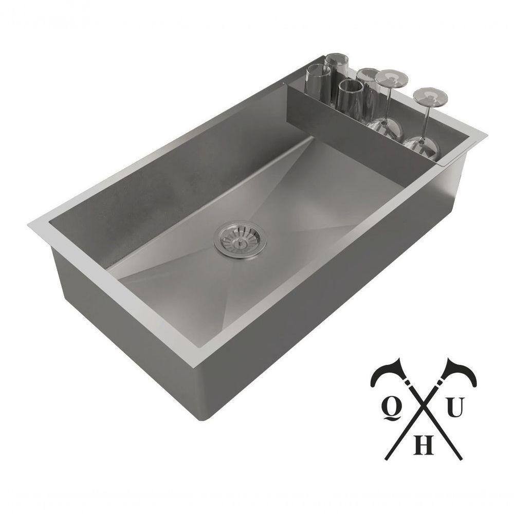 Cuba 70X40 Dupla P/ Pia Cozinha Inox Gourmet C/ Escorredor