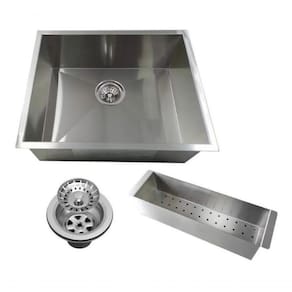 Cuba 60X40 Inox 304 Escorredor De Louça Lavanderia