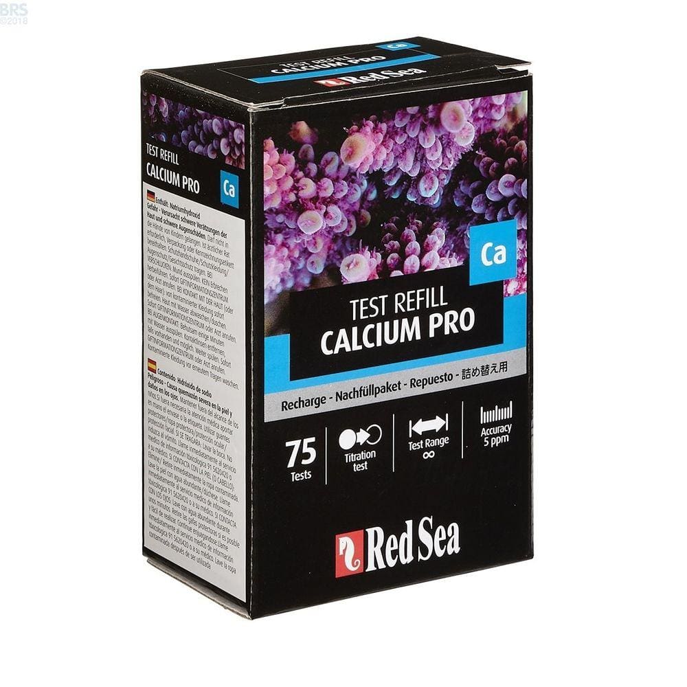 Teste De Calcium Red Sea Pro Test Refil75 Testes