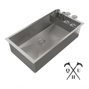 Conj.Cuba 70X40 Inox Escorredor De Copos C/Válvula