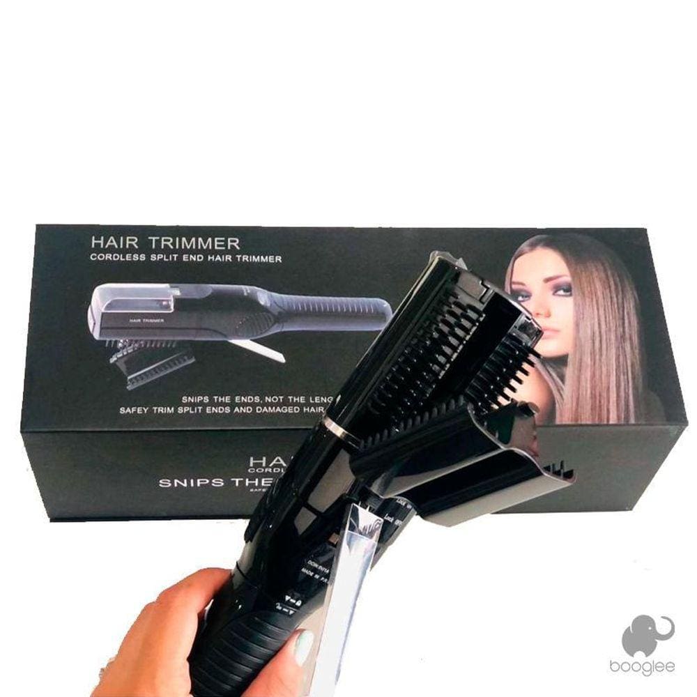 Aparador De Pontas Duplas Hair Trimmer Corte Bordado