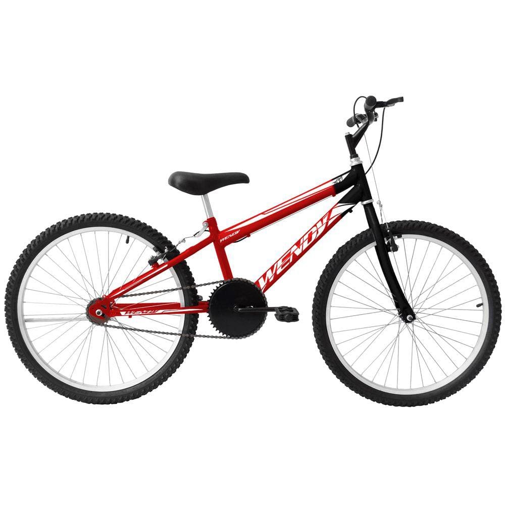 Bicicleta Aro 24 Masculina Infantil Wendy Freio V-Brake
