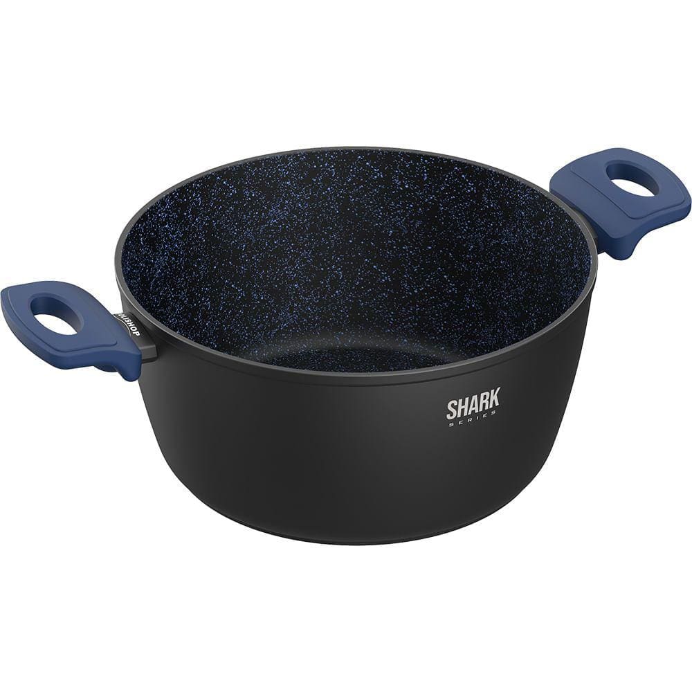 Panela Family Size 24cm Ichef Home Polishop Shark Series - Azul